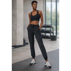 Lululemon size 4 Keep Moving Jogger Black Women's Excellent